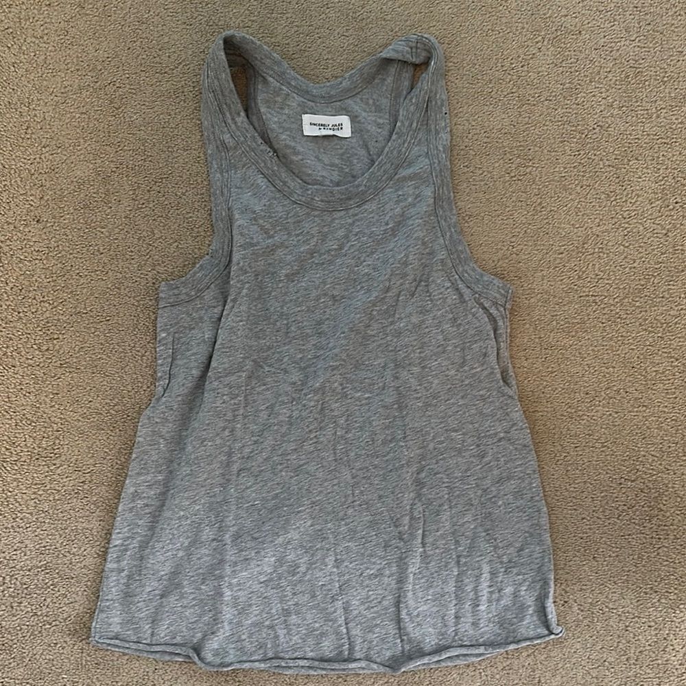 New bandier medium grey tank